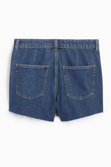 Damen - Jeans-Skort - dunkeljeansblau