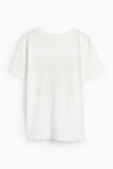 Dames - T-shirt - regular fit - wit