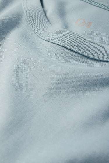 Femmes - T-shirt - oversize - bleu