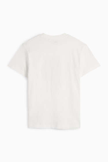 Kinder Jungen - Basketball - Kurzarmshirt - weiss