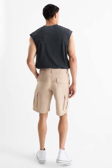 Herren - Cargoshorts - beige