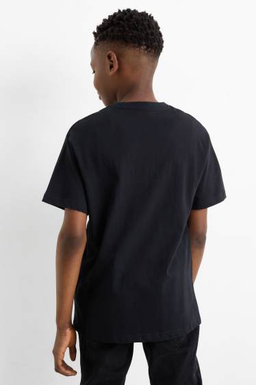 Kinder Jungen - Multipack 2er - Gaming - Kurzarmshirt - schwarz
