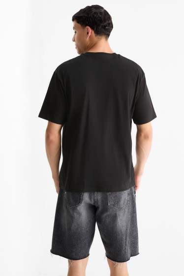 Herren - T-Shirt - Oversized - Black Sabbath - schwarz