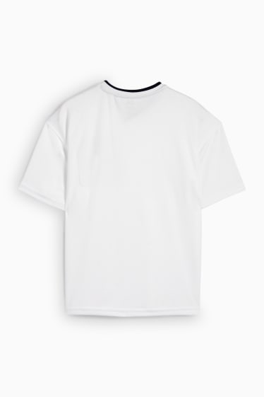 Kinder Buben - Kurzarmshirt - weiß