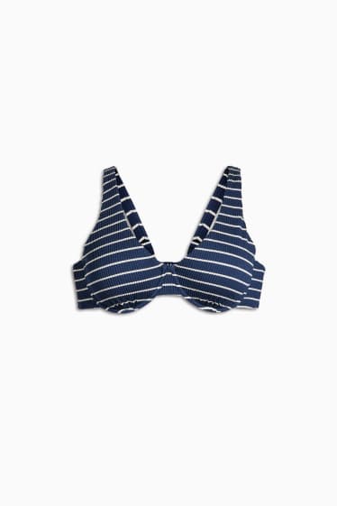 Femmes - Haut de bikini à armature - LYCRA® XTRA LIFE™ - bleu foncé