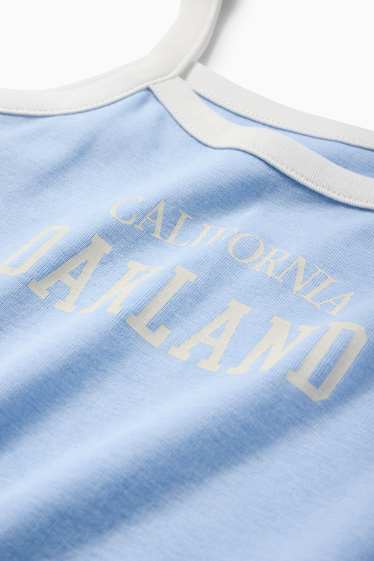 Bambine - Top - Oakland - azzurro