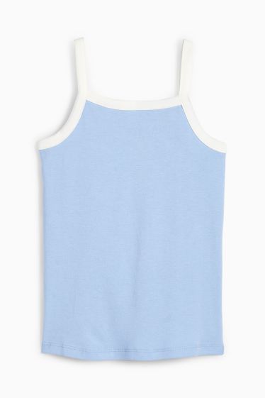 Bambine - Top - Oakland - azzurro