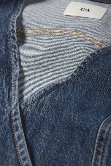 Femmes - Gilet sans manches en jean - jean bleu