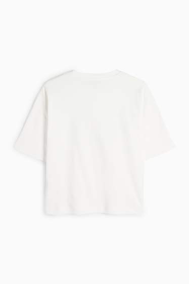 Dámské - Tričko - regular fit - bílá