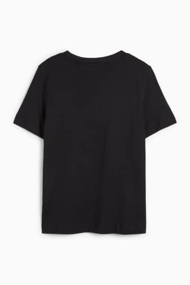 Dámské - Tričko - regular fit - černá