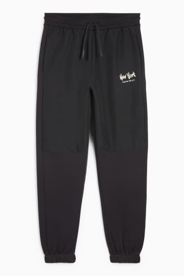 Kinder Jungen - Jogginghose - schwarz