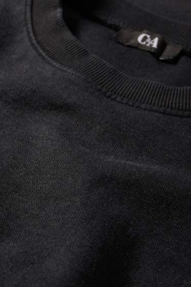 Damen - T-Shirt-Kleid - schwarz