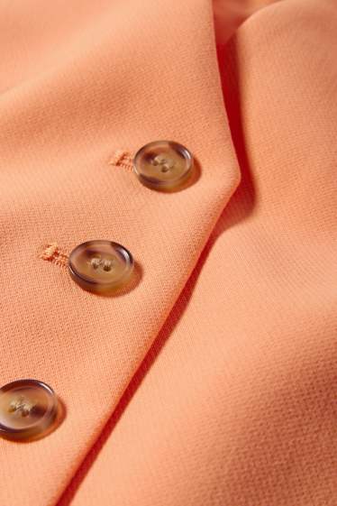 Femmes - Gilet sans manches de bureau - cintrée - orange