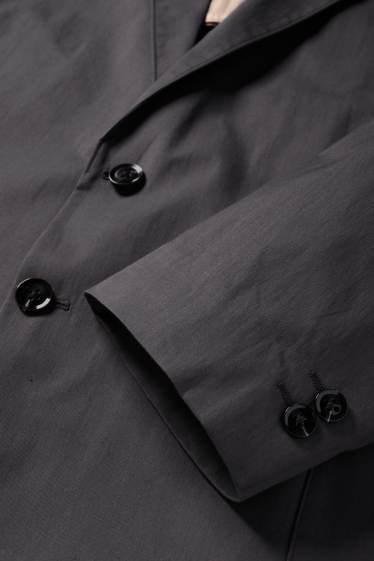 Home - Americana combinable - regular fit - gris fosc