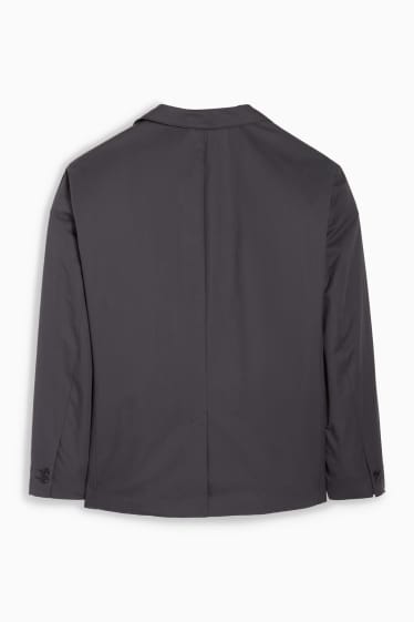 Home - Americana combinable - regular fit - gris fosc