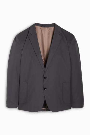 Home - Americana combinable - regular fit - gris fosc