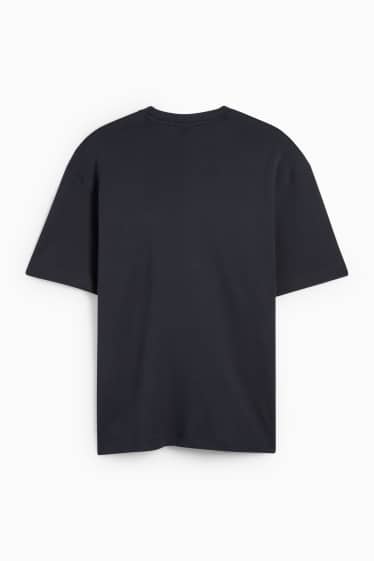 Men - T-shirt - relaxed fit - black