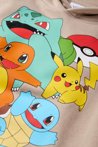 Kinder Buben - Pokémon - Hoodie - beige