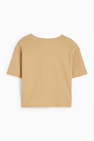 Kinder Mädchen - Harry Potter - Kurzarmshirt - beige