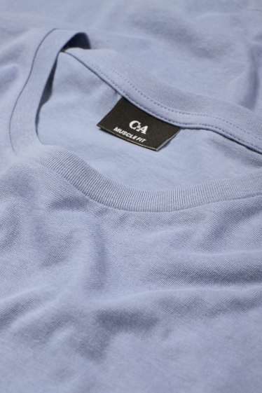 Men - T-shirt - blue