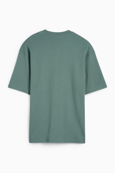 Herren - T-Shirt - Relaxed Fit - grün
