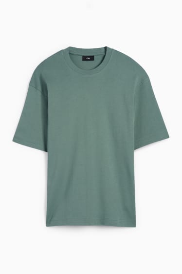 Herren - T-Shirt - Relaxed Fit - grün