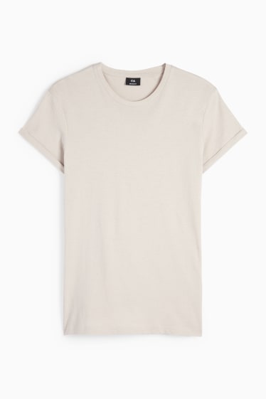 Herren - T-Shirt - beige