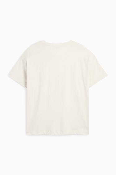 Femei - Tricou - regular fit - bej deschis