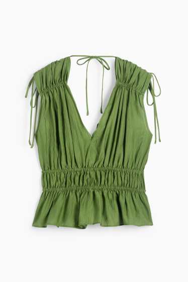 Femmes - Chemisier - vert