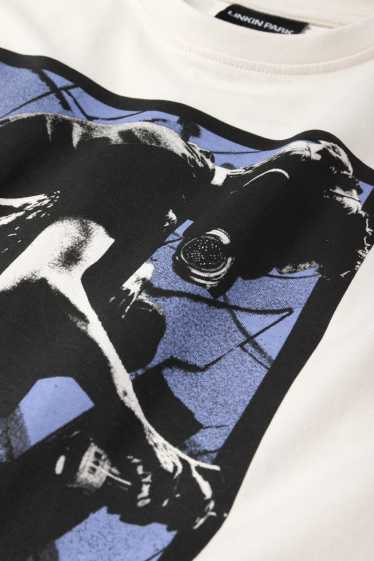 Bambini - Linkin Park - maglia a maniche corte - bianco crema