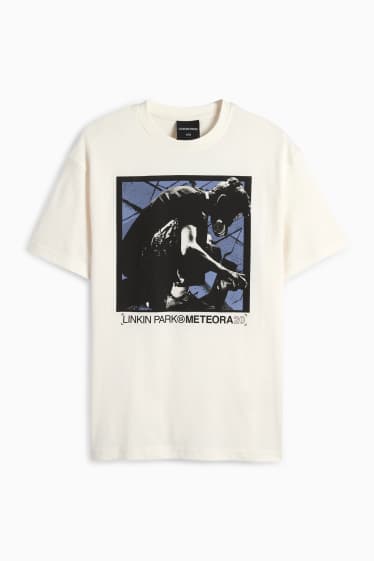 Bambini - Linkin Park - maglia a maniche corte - bianco crema