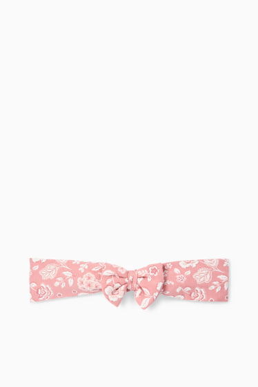 Baby Mädchen - Blümchen - Baby-Outfit - 3 teilig - weiss