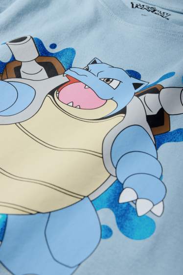 Kinderen: jongens - Pokémon - T-shirt - blauw
