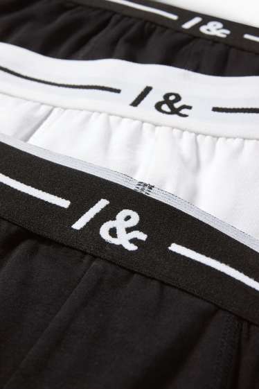 Herren - Multipack 3er - Trunks - schwarz