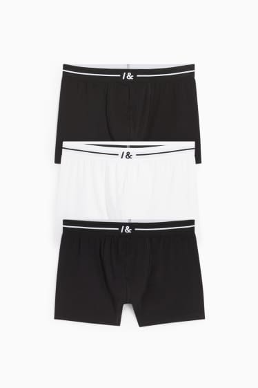Herren - Multipack 3er - Trunks - schwarz