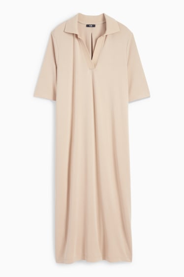 Women - Dress - light beige