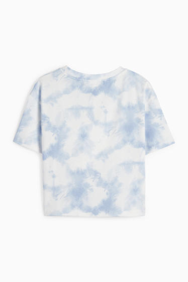 Kinderen: meisjes - Cinnamoroll - T-shirt - met patroon - wit / lichtblauw