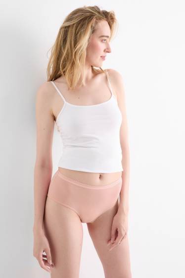 Damen - Multipack 3er - Slip - rosa