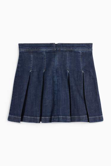 Kinder Mädchen - Jeansrock - dunkeljeansblau