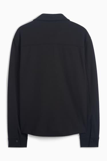 Herren - Hemd - Relaxed Fit - Kent - schwarz