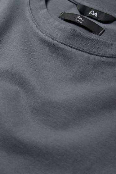 Home - Samarreta de mànigues curtes - slim fit - Flex - gris fosc