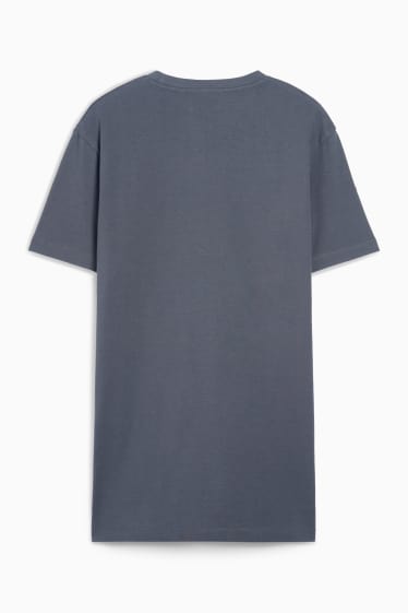 Bărbați - Tricou - slim fit - Flex - gri închis