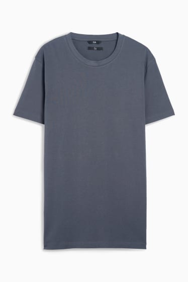 Bărbați - Tricou - slim fit - Flex - gri închis