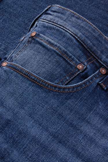 Heren - Straight jeans - LYCRA® - jeansdonkerblauw