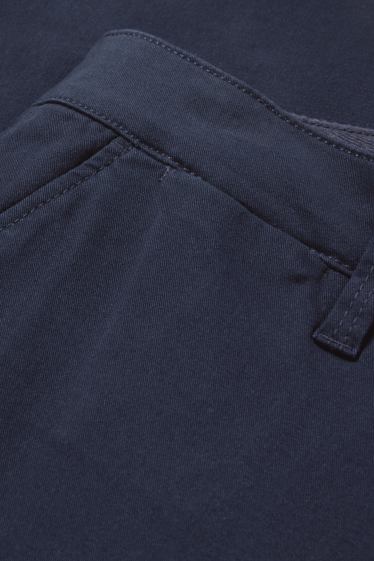 Heren - Chino - regular fit - donkerblauw