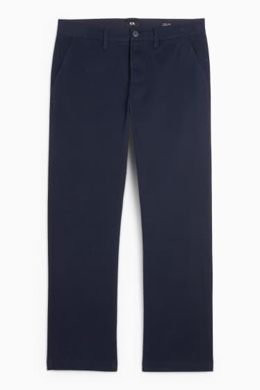 Heren - Chino - regular fit - donkerblauw