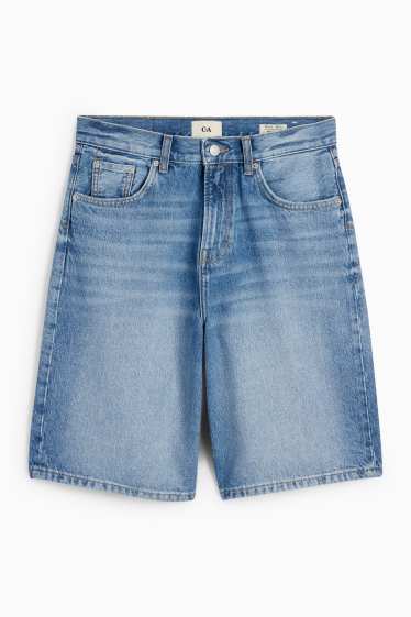 Femmes - Jort - mid waist - jean bleu