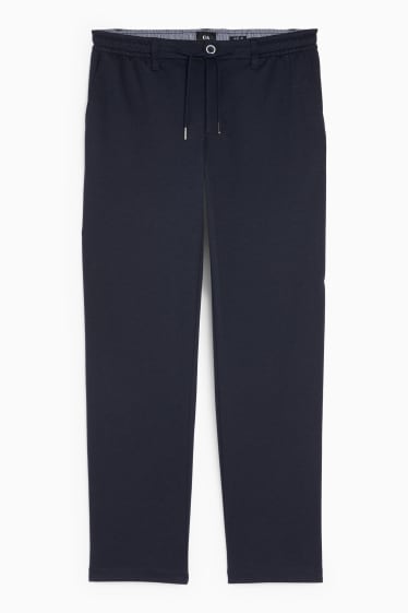 Heren - Chino - tapered fit - donkerblauw