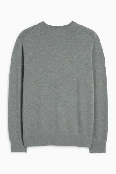 Men - Cashmere jumper - green