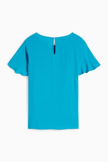 Damen - Bluse - türkis